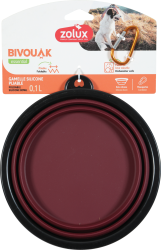 BVK Foldable Soft Bowl Red, 1 L